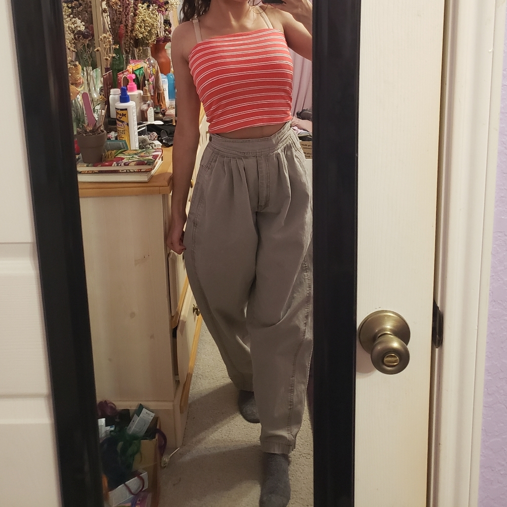 🔴 🆓️ FREE* Wild Fable Striped Strapless Tube Crop Top 🔴 - Picture 3 of 6